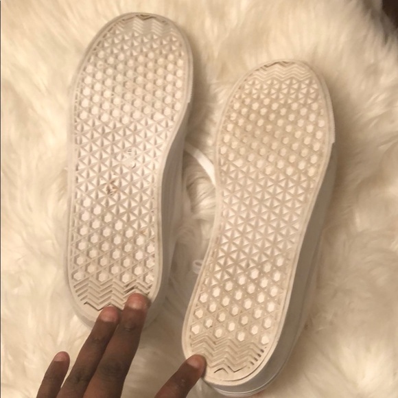 Boden Flatform Sneakers White Size 8 1/2 (40) - Picture 8 of 8